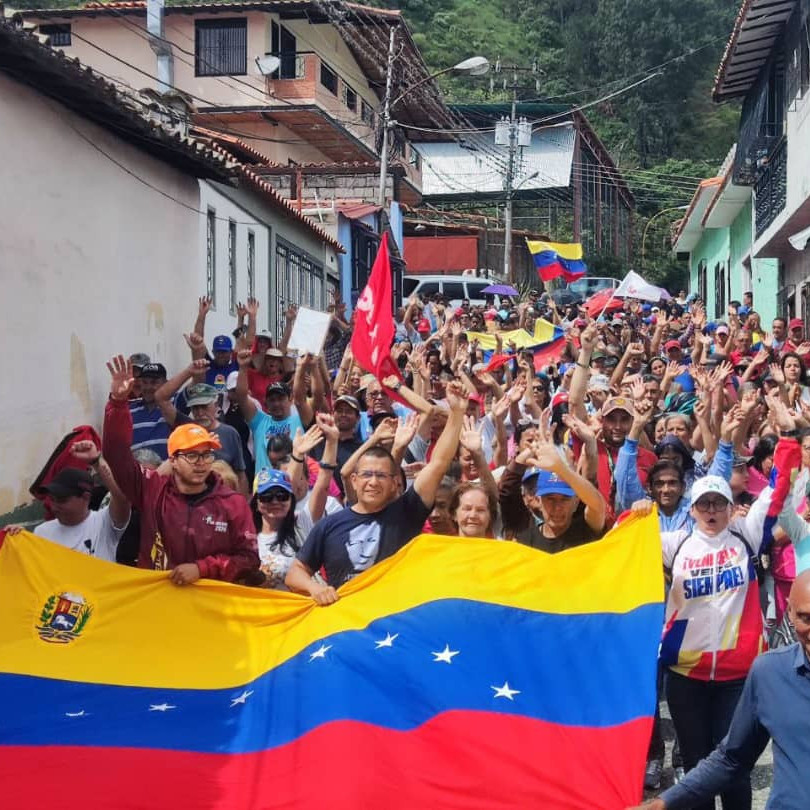 Diario Frontera, Frontera Digital,  Politica, ,Municipio Santos Marquina marchó en apoyo a Nicolás Maduro