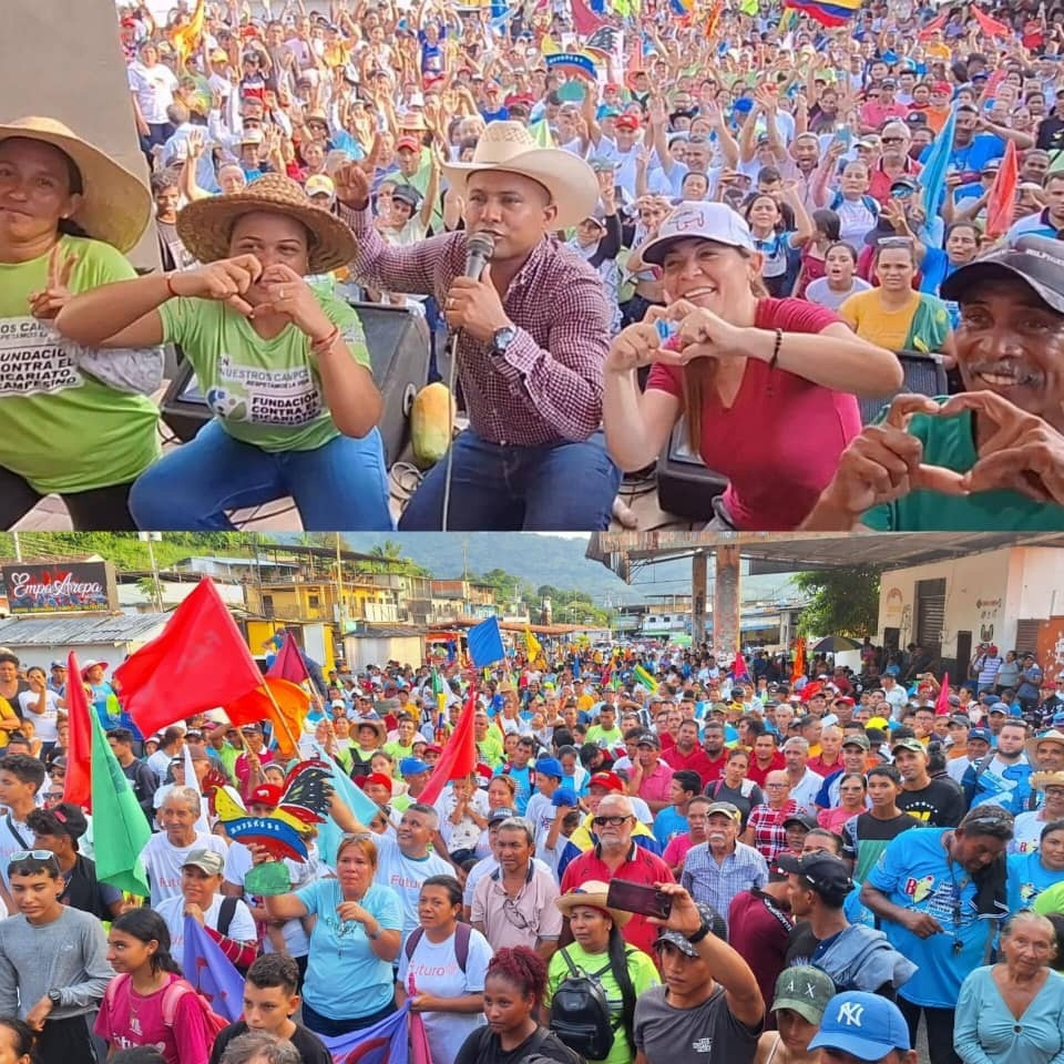 Diario Frontera, Frontera Digital,  Politica, ,Campesinos y Movimiento Futuro realizaron una macro caravana en respaldo al presidente Nicolás Maduro