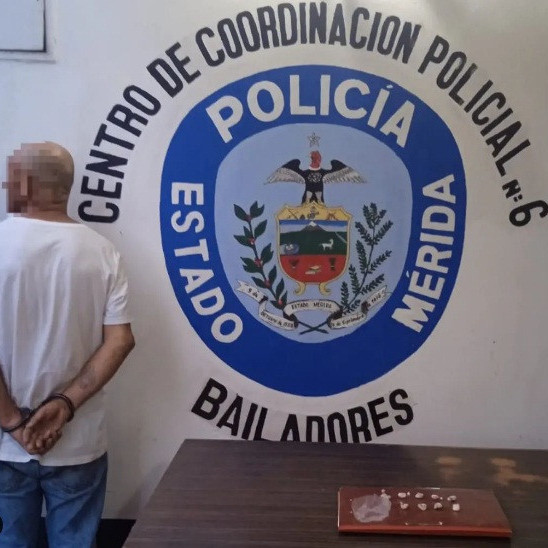 Diario Frontera, Frontera Digital,  Sucesos, ,Policía aprehendió a un ciudadano tras incautarle diez envoltorios de presunta droga en Bailadores