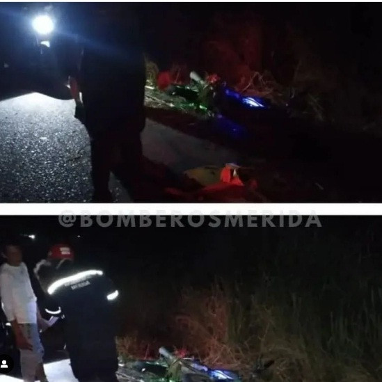 Diario Frontera, Frontera Digital,  Sucesos, ,Una dama y un ciudadano resultaron lesionados en vuelco de moto en Arapuey