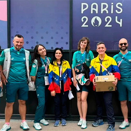 Diario Frontera, Frontera Digital,  Deportes, ,Delegación venezolana llegó a París para la inauguración de las Olimpiadas