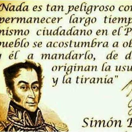Diario Frontera, Frontera Digital,  Opinión, ,Bolívar y la alternabilidad republicana por Isaías A. Márquez Díaz