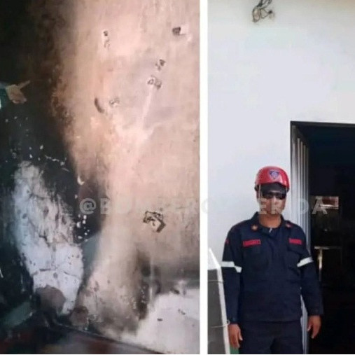 Diario Frontera, Frontera Digital,  Sucesos, ,Bomberos indaga causa del incendio de una vivienda con pérdida parcial en Arapuey