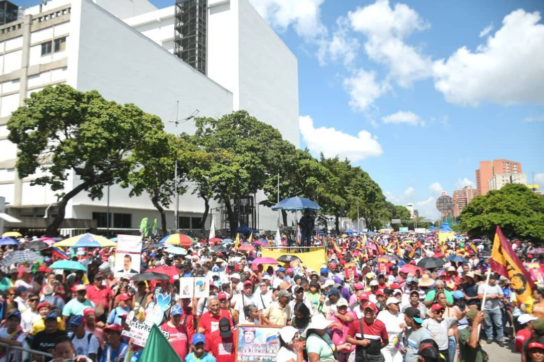 Diario Frontera, Frontera Digital,  Politica, ,Cabello resalta concentración chavista: "Hoy salimos una vez más por la paz y contra el fascismo”