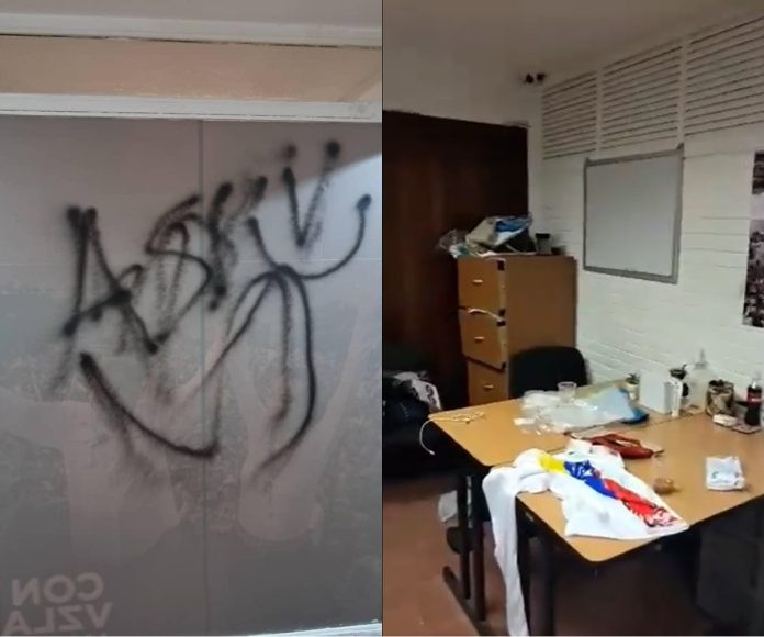 Diario Frontera, Frontera Digital,  Sucesos, ,Sede del Comando Con Venezuela en El Bejucal fue vandalizada por hombres armados