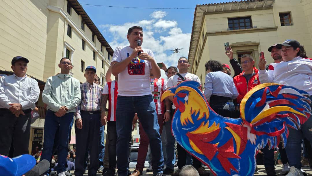 Diario Frontera, Frontera Digital,  Politica, ,Mérida marchó por la paz y en respaldo al presidente reelecto Nicolás Maduro