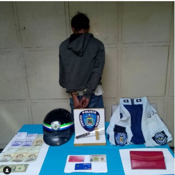 Diario Frontera, Frontera Digital,  Sucesos, ,Policía detuvo a un ciudadano por robo a mano armada en Mérida