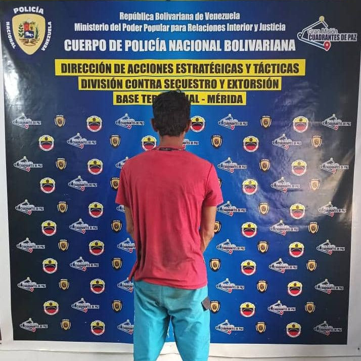 Diario Frontera, Frontera Digital,  Sucesos, ,CPNB – DAET - DCSE Mérida aprehendieron a un ciudadano que estaba solicitado por hurto en El Vigía