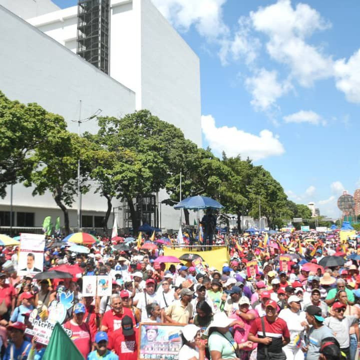 Diario Frontera, Frontera Digital,  Politica, ,Cabello resalta concentración chavista: "Hoy salimos una vez más por la paz y contra el fascismo”