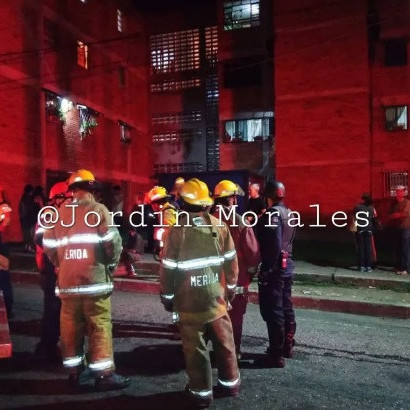 Diario Frontera, Frontera Digital,  Sucesos, ,Se incendió un apartamento en Mérida