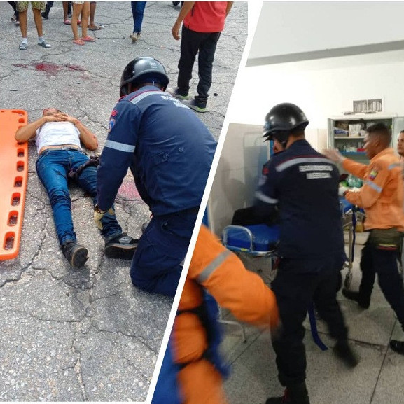 Diario Frontera, Frontera Digital,  Sucesos, ,Tres heridos tras colisión entre dos
motos en la vía a Palmarito
