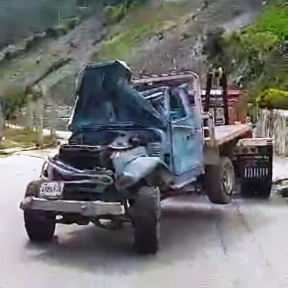 Diario Frontera, Frontera Digital,  Sucesos, ,Tras vuelco de un vehículo Toyota
un ciudadano resultó herido en Timotes