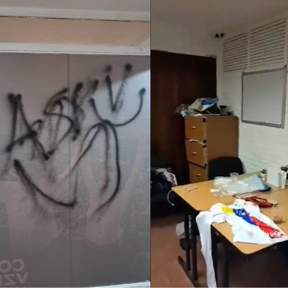 Diario Frontera, Frontera Digital,  Sucesos, ,Sede del Comando Con Venezuela en El Bejucal fue vandalizada por hombres armados