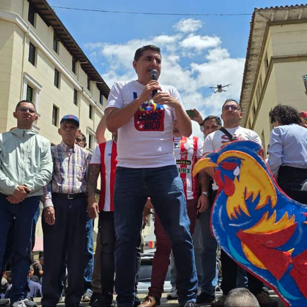 Diario Frontera, Frontera Digital,  Politica, ,Mérida marchó por la paz y en respaldo al presidente reelecto Nicolás Maduro