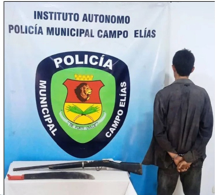 Diario Frontera, Frontera Digital,  Sucesos, ,Policía Municipal de Campo Elías capturó a ciudadano por amenazar de muerte a su esposa en el Manzano Alto