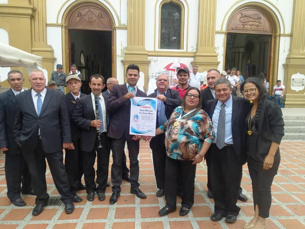 Diario Frontera, Frontera Digital,  Mocoties, ,Banda “Don Emilio Muñoz” de Tovar recibe merecido homenaje
