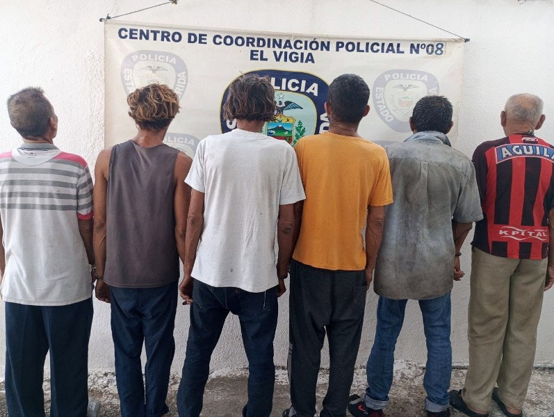 Diario Frontera, Frontera Digital,  Sucesos, ,Policía capturó a seis por encontrarse
solicitados por diferentes delitos en El Vigía