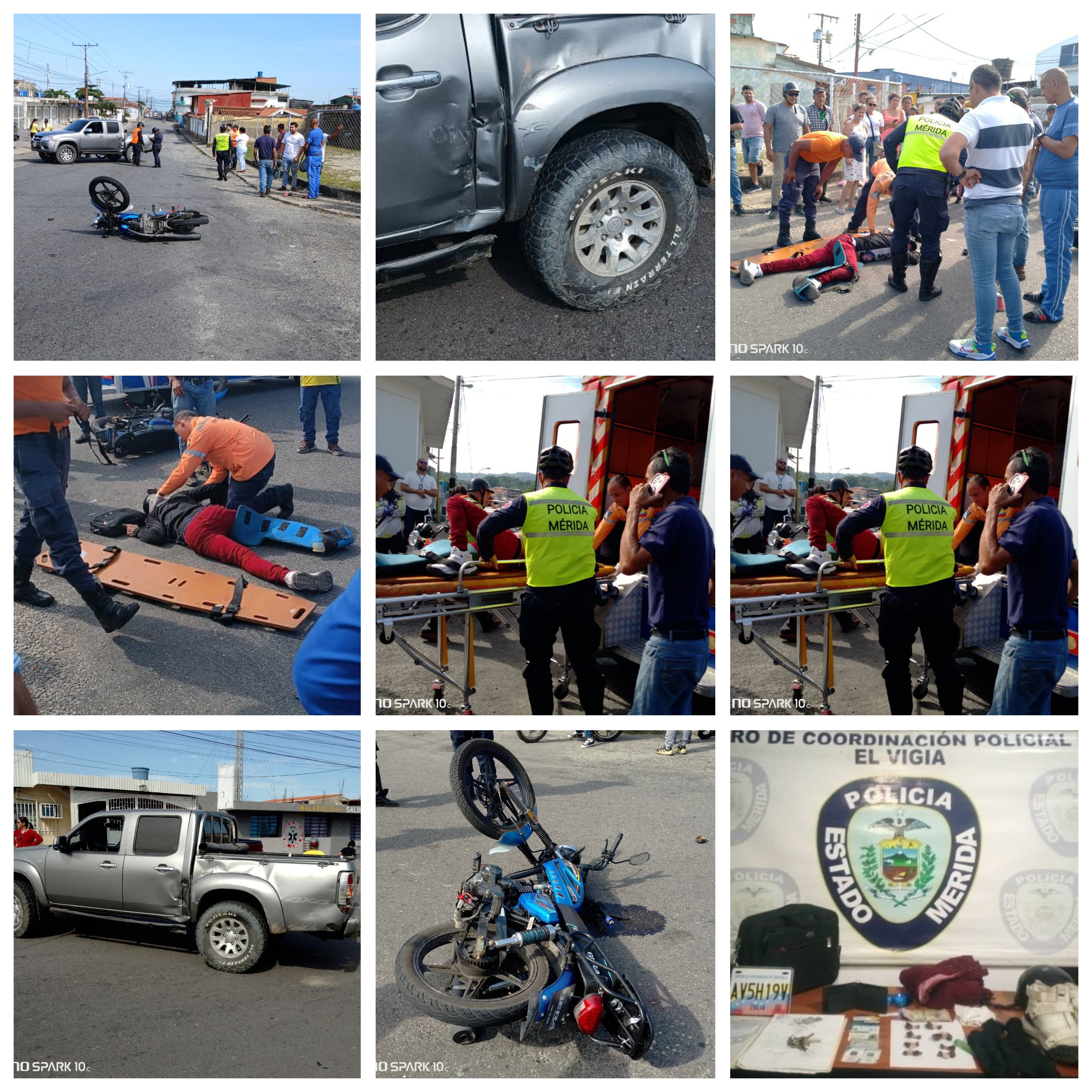 Diario Frontera, Frontera Digital,  Sucesos, ,Ciudadano lesionado en colisión y posteriormente detenido con presunta droga en El Vigía
