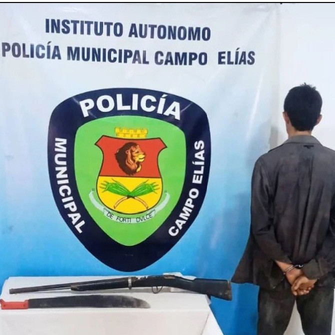 Diario Frontera, Frontera Digital,  Sucesos, ,Policía Municipal de Campo Elías capturó a ciudadano por amenazar de muerte a su esposa en el Manzano Alto