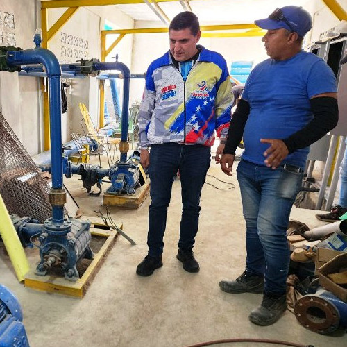 Diario Frontera, Frontera Digital,  El Vigía Panamericana, ,Gobernador Jehyson Guzmán supervisó mantenimiento en estación de bombeo Iberia