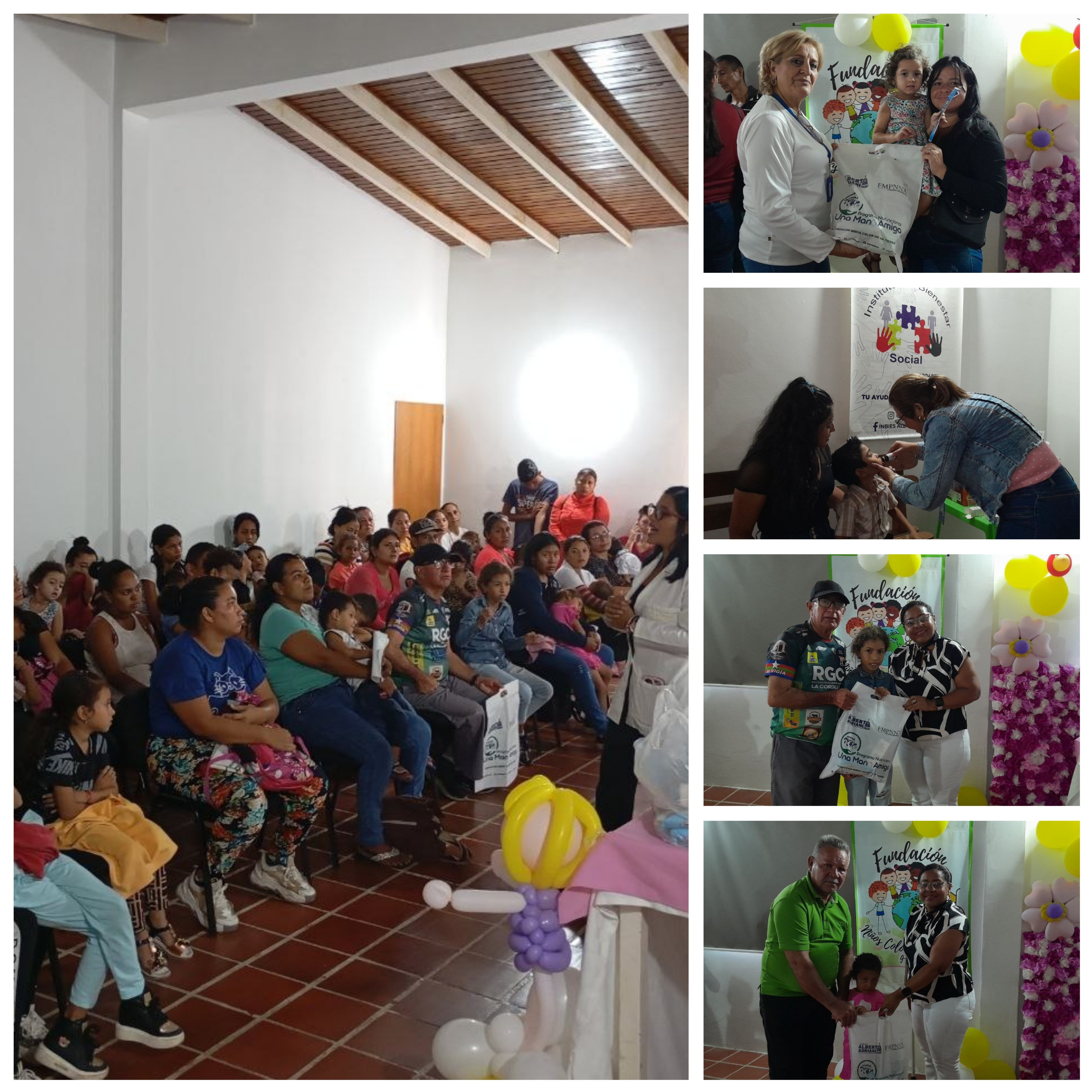 Diario Frontera, Frontera Digital,  El Vigía Panamericana, ,Fundación Niños Color de Mi Tierra entregó 30 kits nutricionales a niños vulnerables de El Vigía
