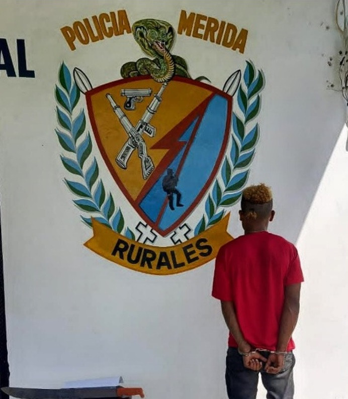 Diario Frontera, Frontera Digital,  Sucesos, ,Policía rural capturó a un joven tras agredir a obrero con machete en Santa Elena de Arenales