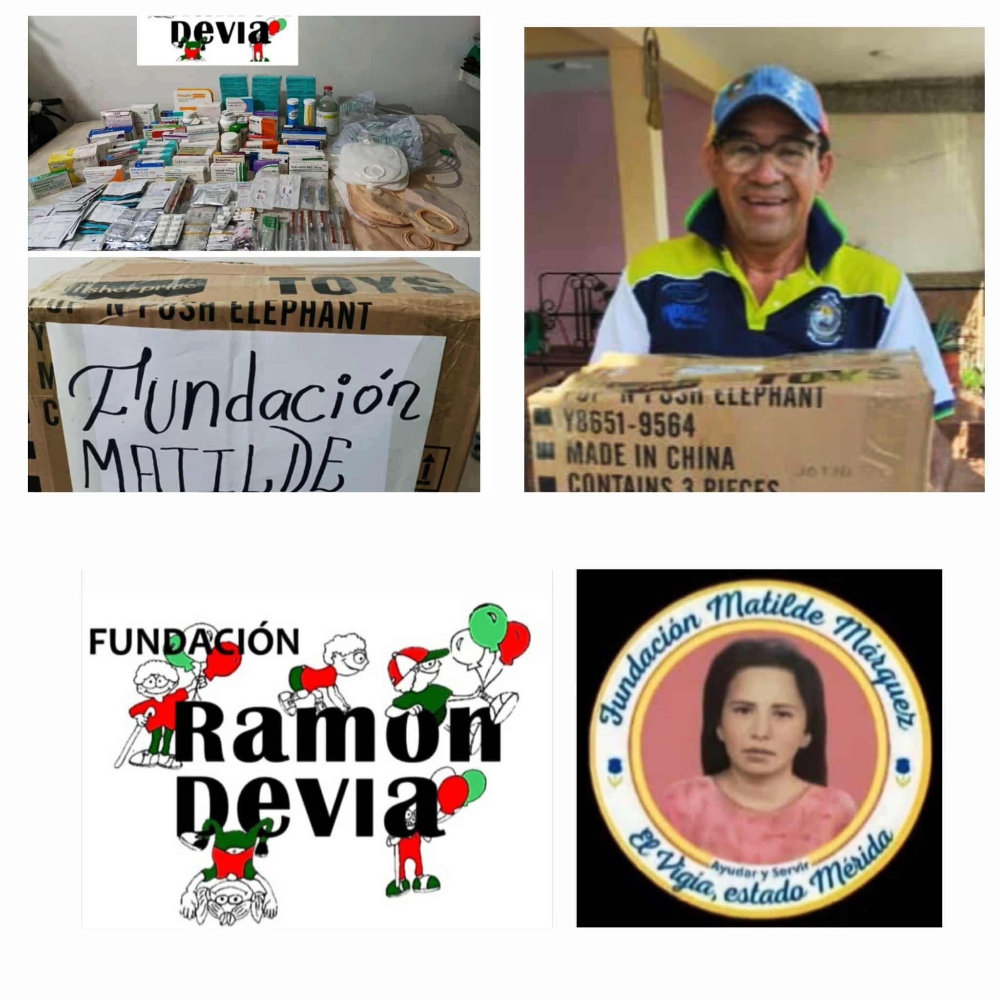Diario Frontera, Frontera Digital,  El Vigía Panamericana, ,Las fundaciones “Ramón Devia” y “Matilde Márquez”
se unieron para ayudar con medicamentos a los vigiense