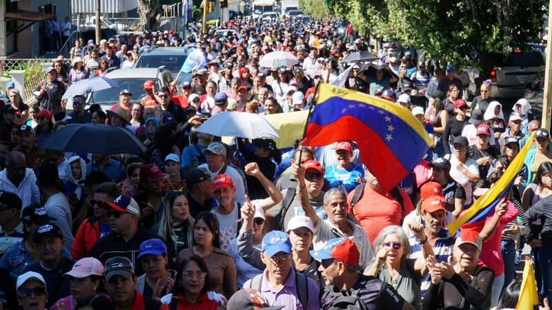 Diario Frontera, Frontera Digital,  Politica, ,Militancia del Municipio Libertador marchó para sumarse a ejecución de Ejercicios Escudo Bolivariano 2025