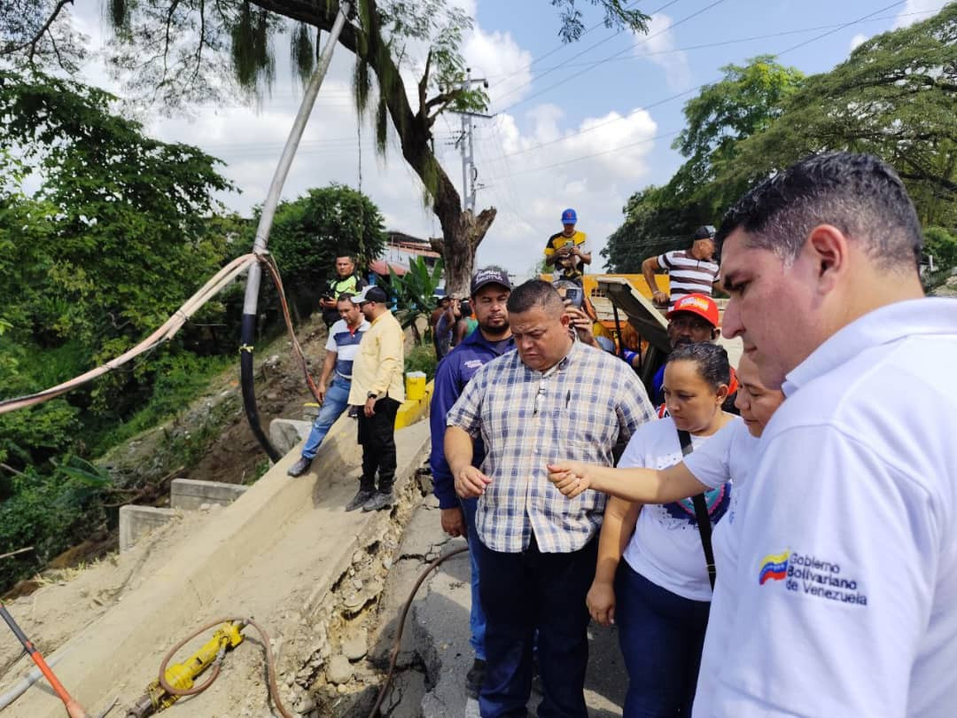 Diario Frontera, Frontera Digital,  El Vigía Panamericana, ,Gobernador Jehyson Guzmán inspeccionó reparación del puente La Blanca