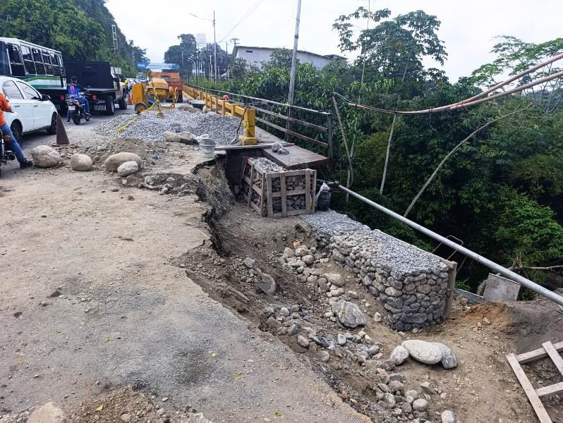 Diario Frontera, Frontera Digital,  El Vigía Panamericana, ,Jehyson Guzmán avanza en un 80% obra del puente La Blanca