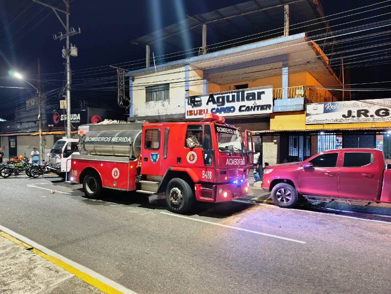 Diario Frontera, Frontera Digital,  Sucesos, ,Incendio acabó con Autopartes Aguilar en El Vigía