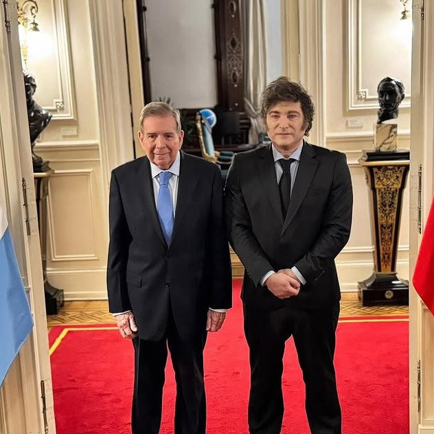 Diario Frontera, Frontera Digital,  Politica, ,Edmundo González y Javier Milei se reúnen en Buenos Aires