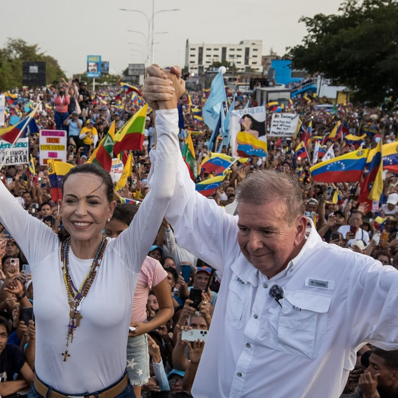 Diario Frontera, Frontera Digital,  Politica, ,María Corina Machado ratifica triunfo de Edmundo González con "85% de las actas procesadas"