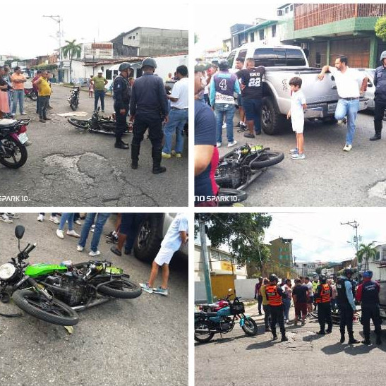 Diario Frontera, Frontera Digital,  Sucesos, ,Joven motorizado lesionado
en hecho vial en El Vigía