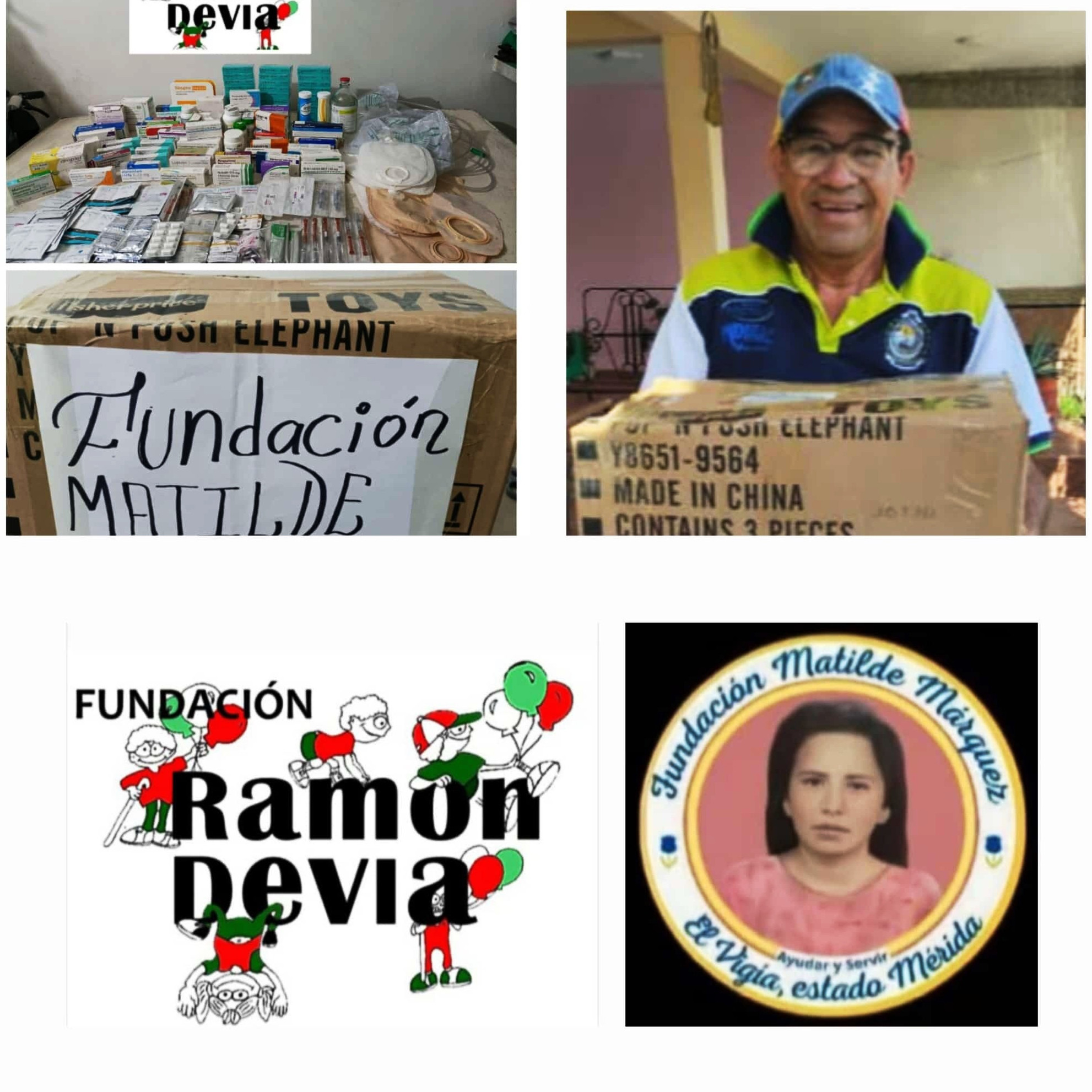 Diario Frontera, Frontera Digital,  El Vigía Panamericana, ,Las fundaciones “Ramón Devia” y “Matilde Márquez”
se unieron para ayudar con medicamentos a los vigiense