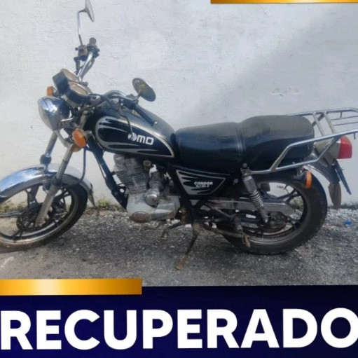 Diario Frontera, Frontera Digital,  Sucesos, ,Cicpc recuperó una moto en tiempo 
record tras ser robada en Mérida
