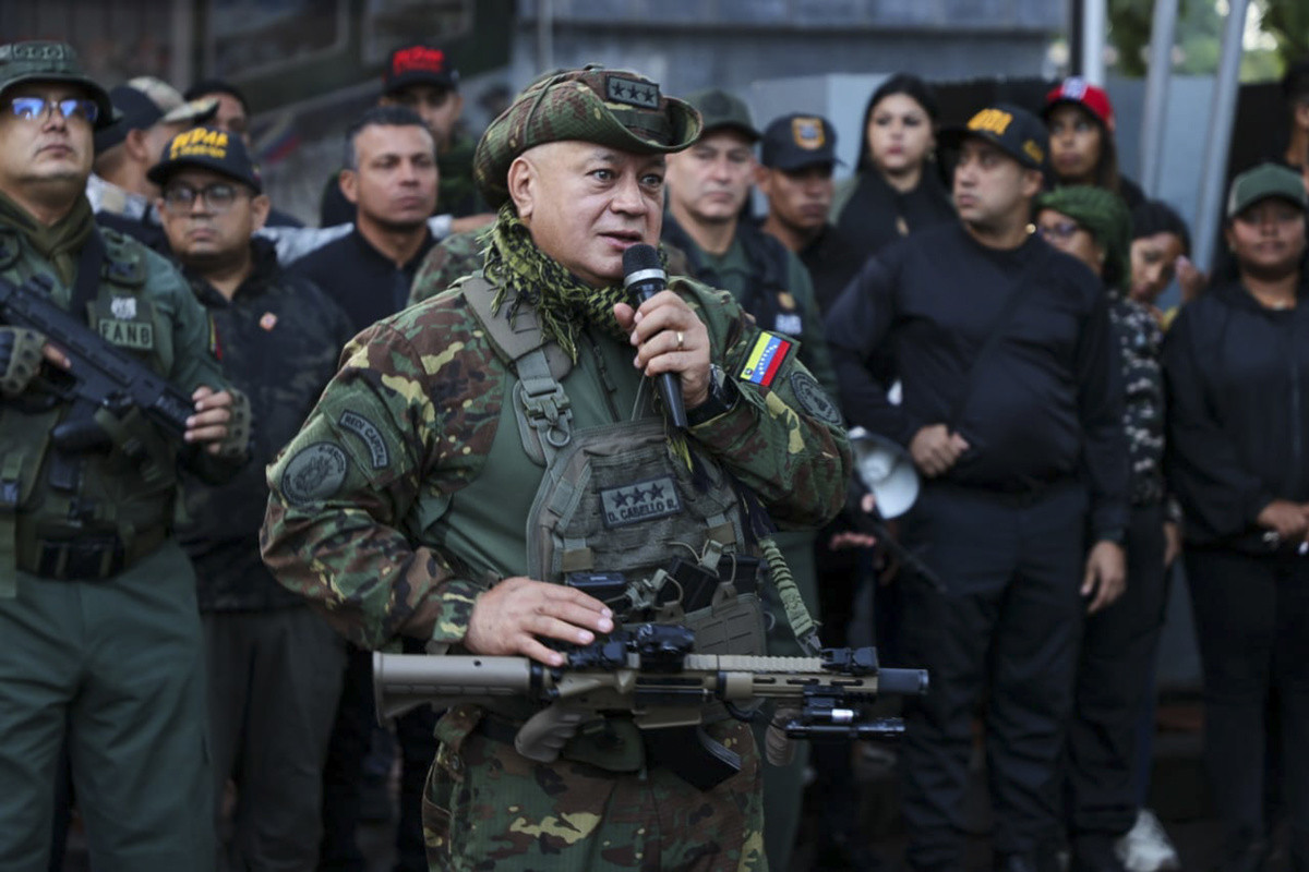 Diario Frontera, Frontera Digital,  Nacionales, ,Diosdado Cabello afirma que "las armas las tiene el pueblo" ante amenazas de EE UU