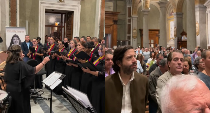 Diario Frontera, Frontera Digital,  Internacionales, ,Desde el pasado jueves y hasta este sábado se están llevando a cabo peregrinaciones, de una hora de duración, a la Puerta Santa de la Basílica de San Pedro, en tres horarios: 9.00, 10.00 y 11.00 de la mañana,Orquesta Sinfónica de Venezuela dijo presente en la vigilia 
por José Gregorio Hernández y Carmen Rendiles en el Vaticano