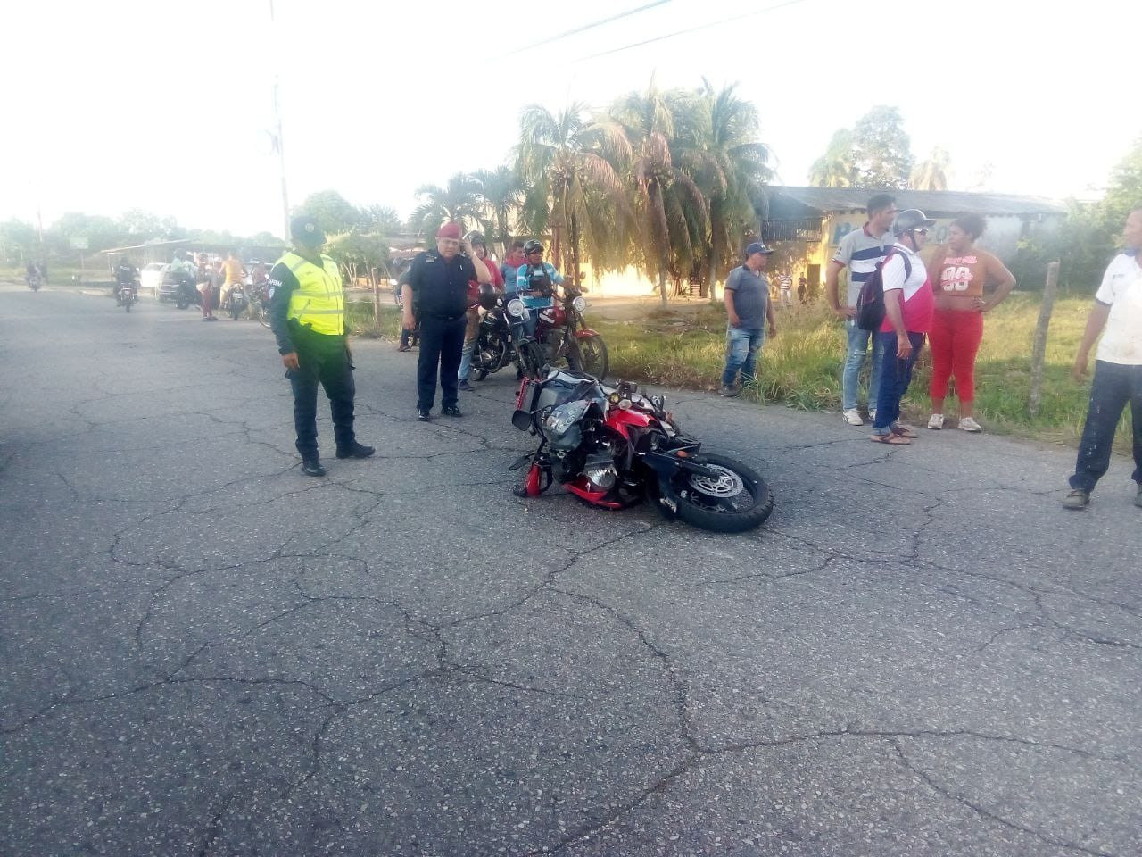 Diario Frontera, Frontera Digital,  Sucesos, ,Conductores de dos motos resultaron lesionados tras impactar entre ellas en El Vigía