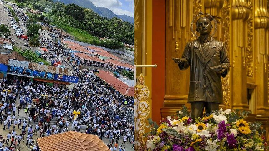 Diario Frontera, Frontera Digital,  Nacionales, ,Vale la pena recordar que cada 26 de octubre, el pueblo de Isnotú celebra el nacimiento de San José Gregorio y, desde el año 2021, la Iglesia Católica dispuso la fecha para celebrar su fiesta litúrgica,Fieles desbordaron las calles de Isnotú para celebrar los 161 años 
del natalicio de San José Gregorio Hernández