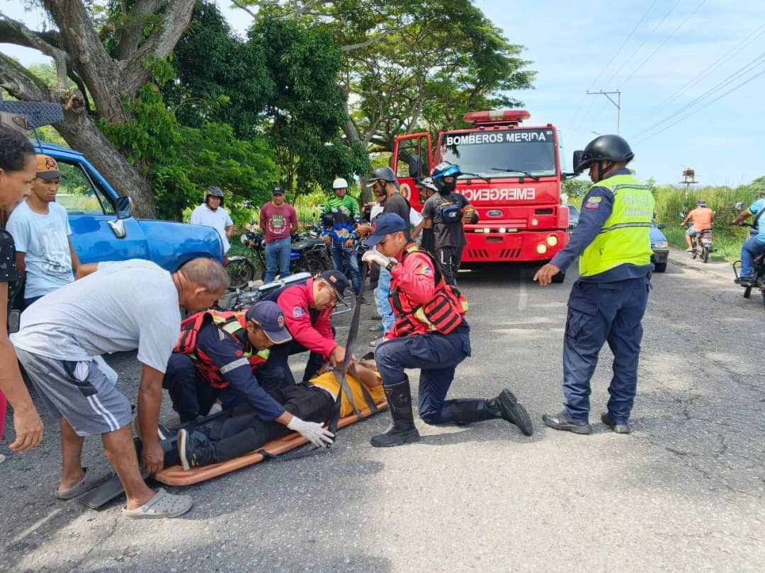 Diario Frontera, Frontera Digital,  Sucesos, ,Motorizado lesionado tras ser colisionado por un vehículo en El Vigía