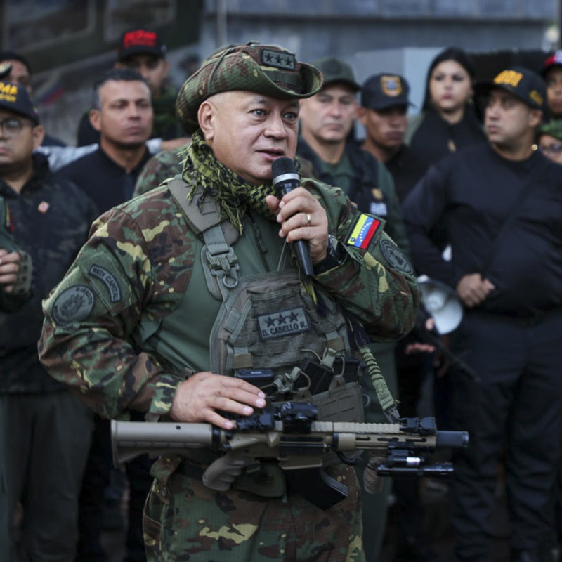 Diario Frontera, Frontera Digital,  Nacionales, ,Diosdado Cabello afirma que "las armas las tiene el pueblo" ante amenazas de EE UU