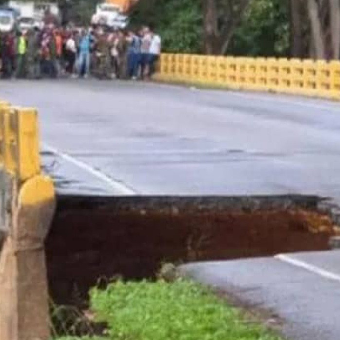 Diario Frontera, Frontera Digital,  Nacionales, ,Socavado puente en la troncal 5 de Barinas entre los sectores La Mula y El Corozo