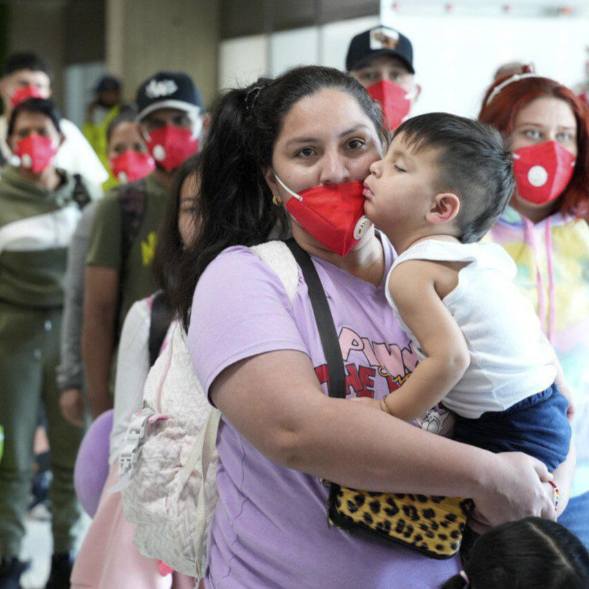 Diario Frontera, Frontera Digital,  Nacionales, ,Llega al país vuelo con 153 venezolanos repatriados procedentes de Estados Unidos