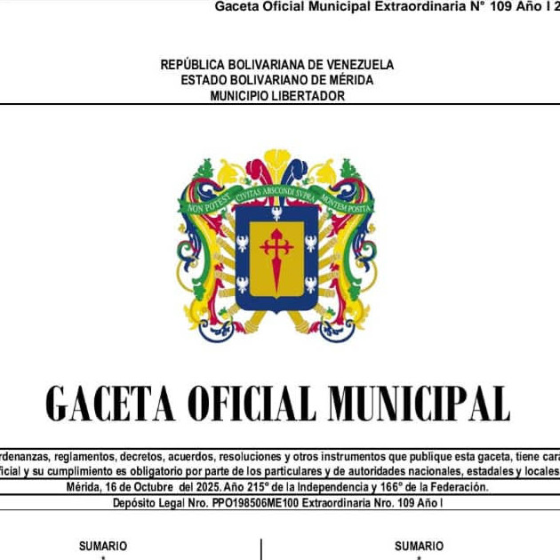 Diario Frontera, Frontera Digital,  Regionales, ,Alcaldía de Libertador en Mérida decreta Ley Seca 
por canonización de JGH y Madre Carmen Rendiles