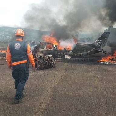 Diario Frontera, Frontera Digital,  Nacionales, ,Tragedia en Táchira: dos fallecidos al estrellarse avioneta en el Aeródromo de Paramillo