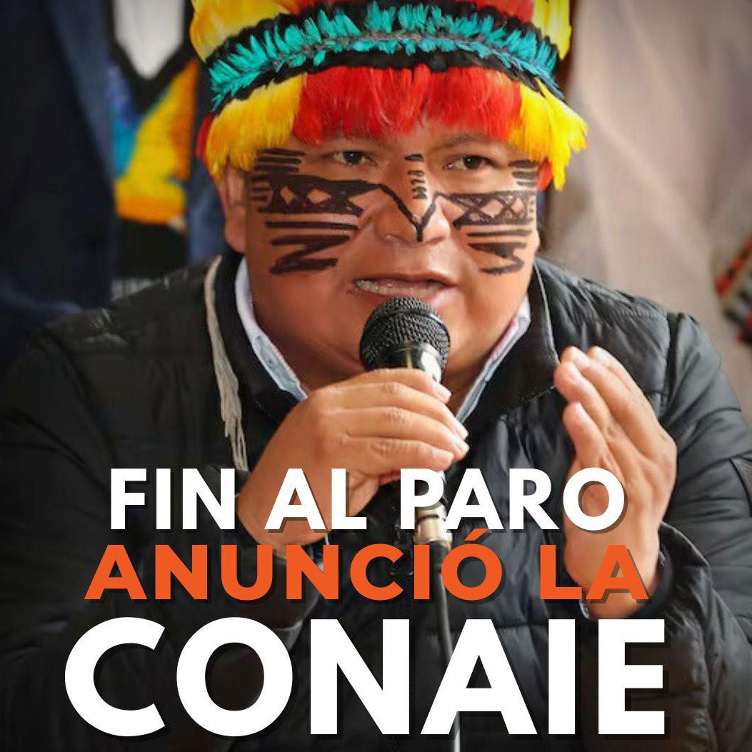 Diario Frontera, Frontera Digital,  Internacionales, ,La Conaie suspendió el paro sin diálogo ni concesiones: 
un hecho inédito en la historia democrática de Ecuador