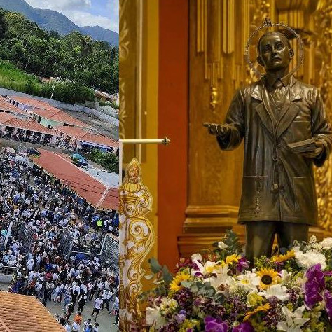 Diario Frontera, Frontera Digital,  Nacionales, ,Fieles desbordaron las calles de Isnotú para celebrar los 161 años 
del natalicio de San José Gregorio Hernández