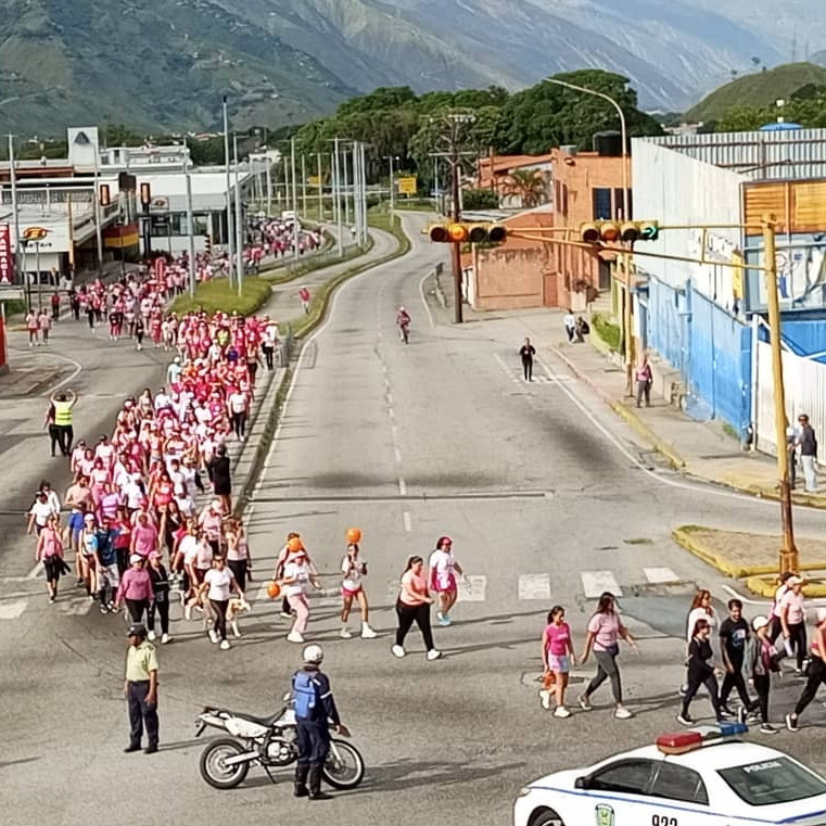 Diario Frontera, Frontera Digital,  Regionales, ,Mérida se vistió de Rosa en la XIX Caminata 5K por la prevención del cáncer de mama