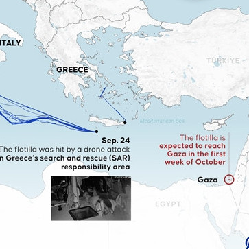 Diario Frontera, Frontera Digital,  Internacionales, ,La Flotilla fue rodeada y barcos son trasladados a Israel